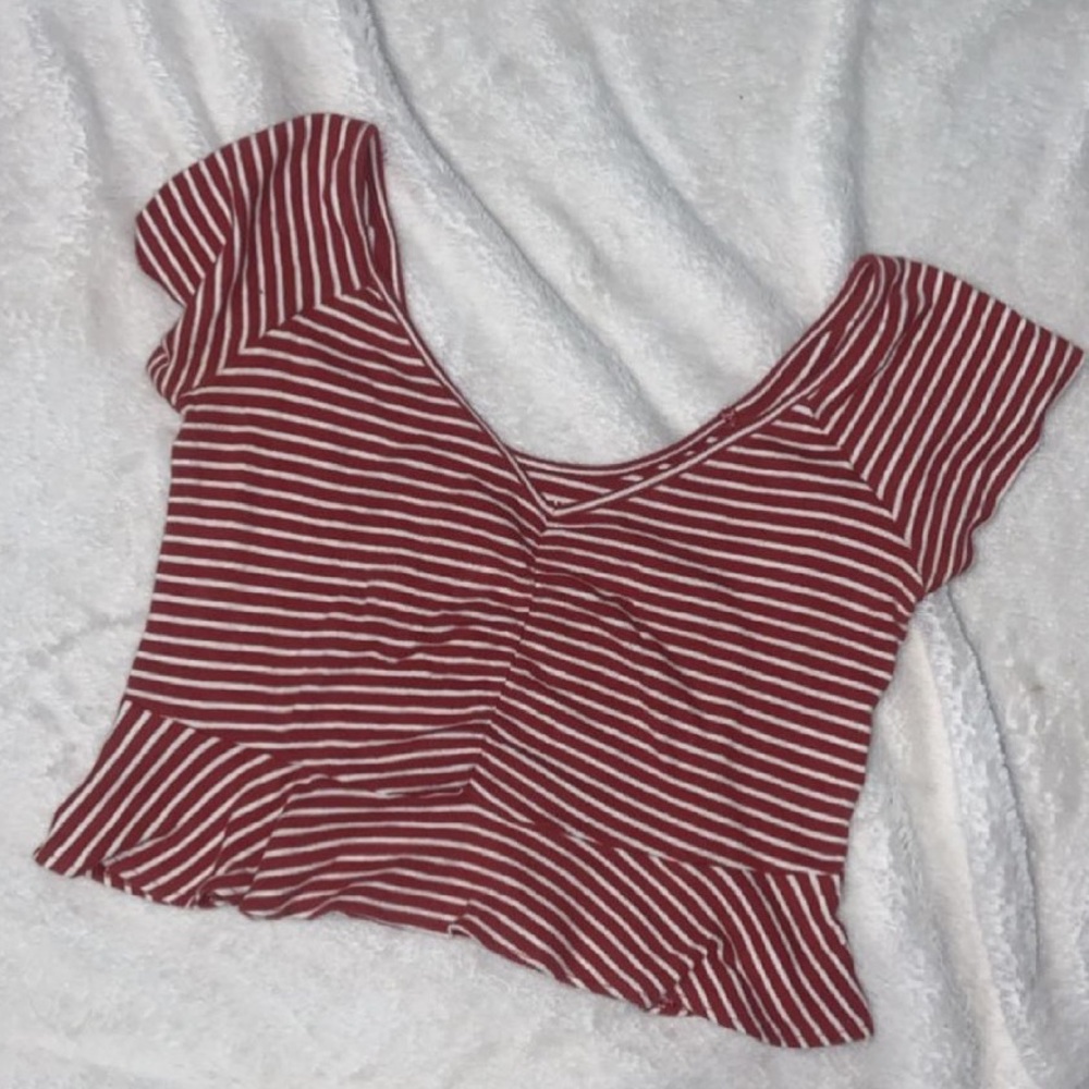 american eagle striped top